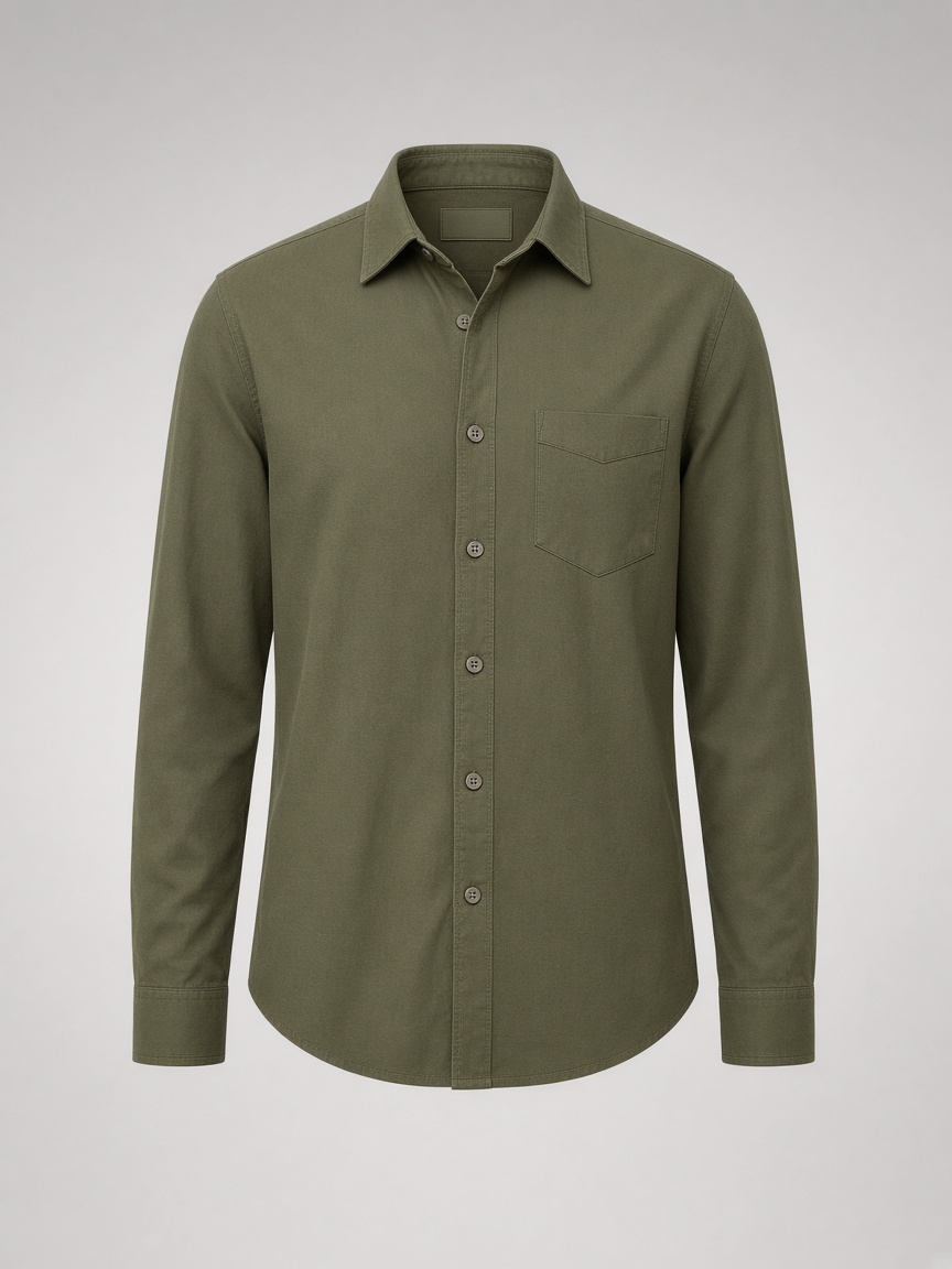 Olive casual shirt